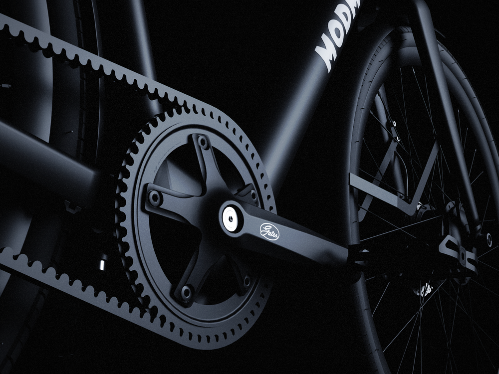 The carbon belt drive rethinking the drive train Modmo